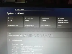 Asus VivoBook X1504VA | 13th Gen Intel Core i3-1315U 8GB RAM