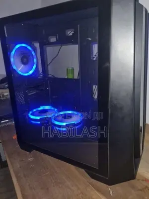 Midtower Gaming Casing With 6 Fans Power Supply