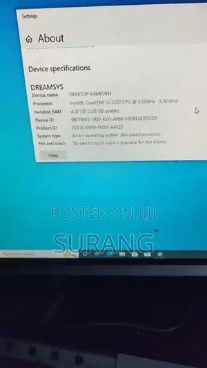 Desktop computer