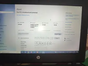 HP Probook 11 G2 Laptop