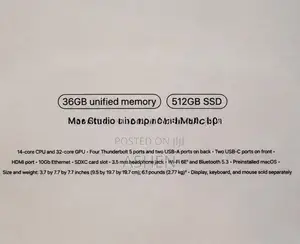 Apple Mac Studio M4max