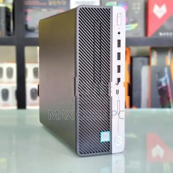 HP Prodesk 800 G4 Core i3 8th GEN 4GB RAM HDDGB HDD SFF PC (Used)