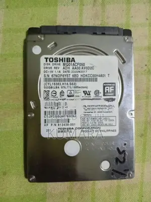 500GB Laptop Hard Disk