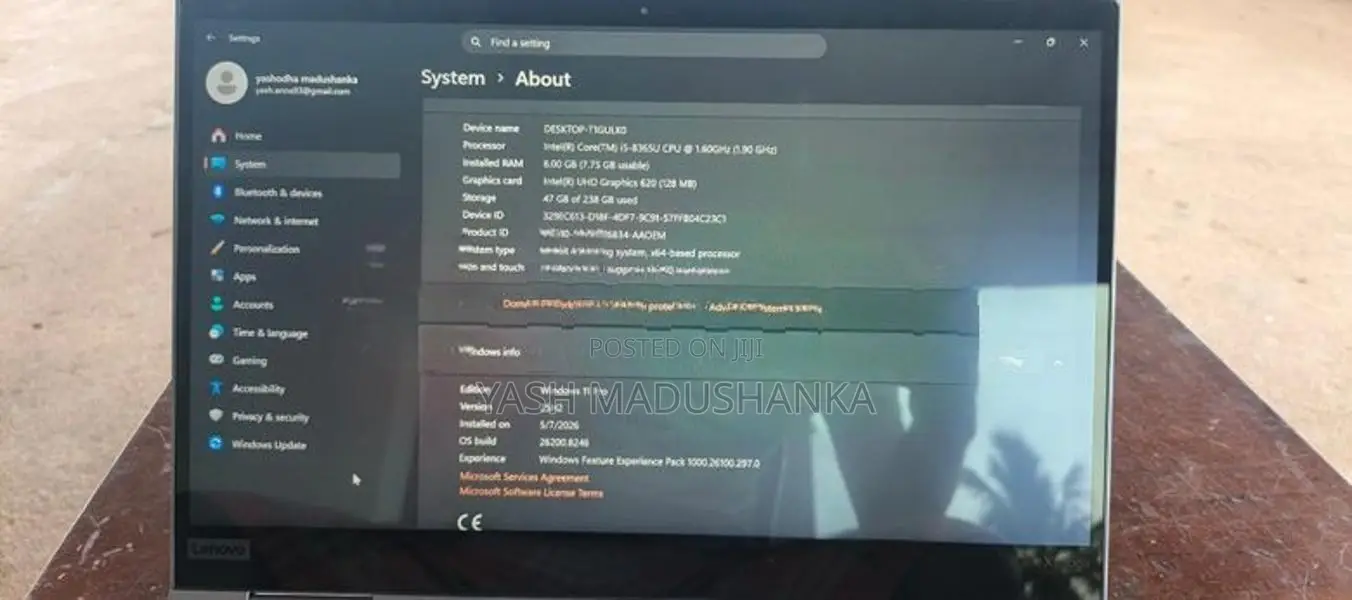 Lenovo ThinkPad X1 Yoga 4th Gen | 8GB RAM