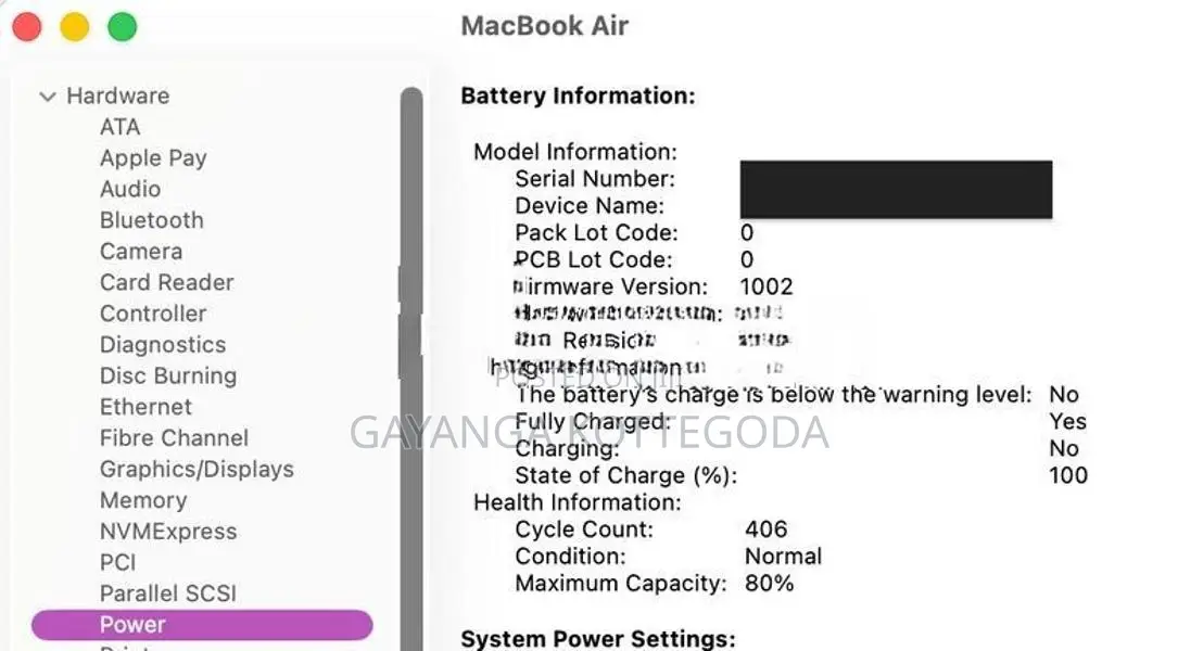 Used Apple Macbook Air M1