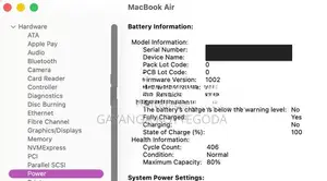 Used Apple Macbook Air M1
