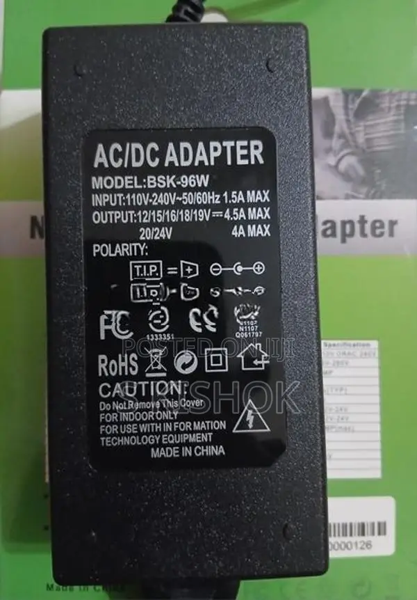 Laptop Adapter Charger 96W