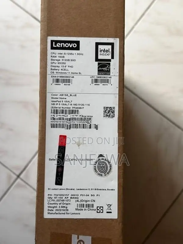 Lenovo Laptop Ideapad 5 15IAL7