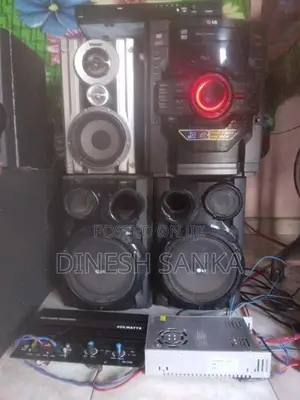 Sound System Subwoofer with Amplifier