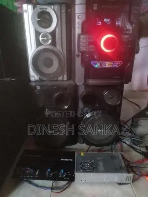 Sound System Subwoofer with Amplifier