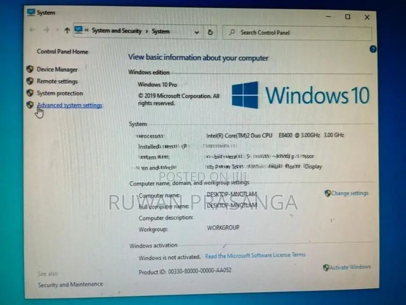 Core 2 Duo Desktop PC