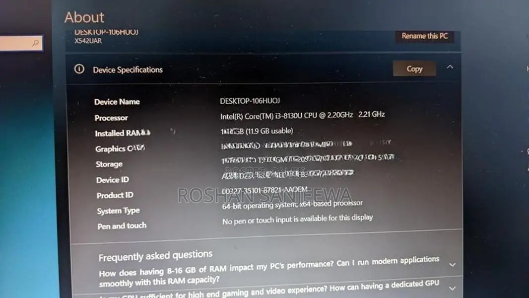 Asus Sonic Master Laptop