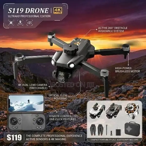 Brand New S119 Pro Dual Camera Drone