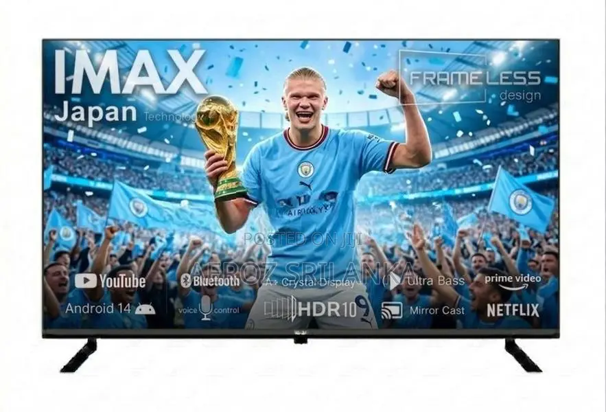 IMAX 43 Inch 4K UHD QLED SMART TV With Voice Control