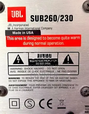JBL 8 inch Subwoofer USA