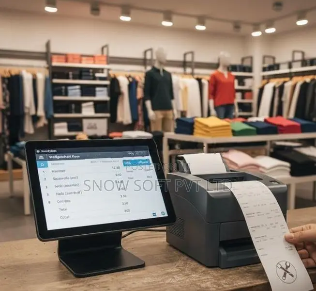 Textile Shop POS Billing System