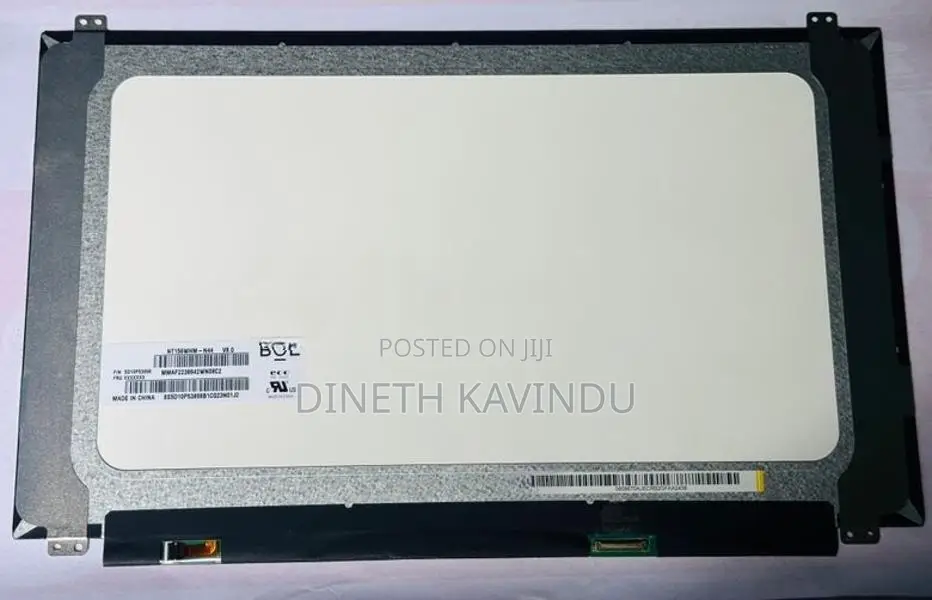 15.6” HD 30 Pin Nano Edge Laptop LCD Screen
