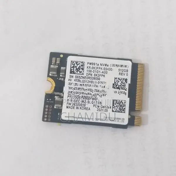 Samsung 512GB Nvme