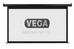Vega 10 Feet Semi Auto Brilliant White Screen