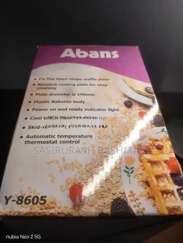 Abans Waffle Maker