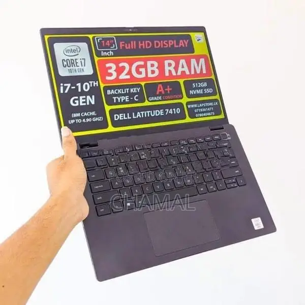 Dell Core i7 -10th Gen 32GB|512GB|Latitude Laptop