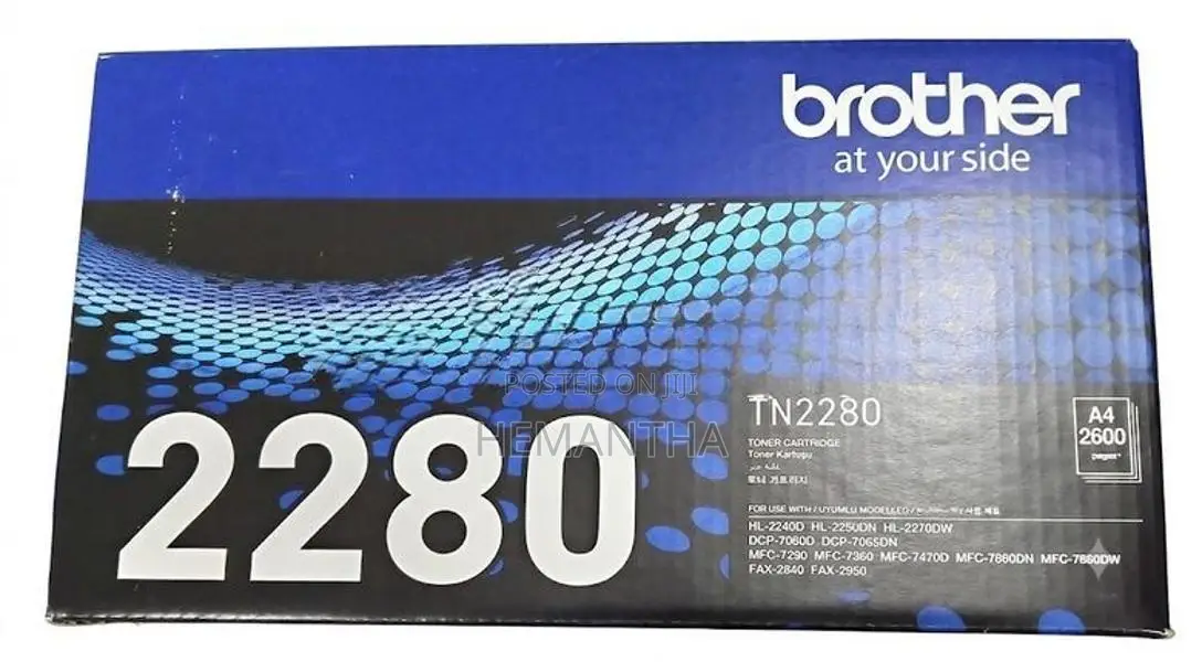 Genuine Brother TN-2280 Black Toner Cartridge