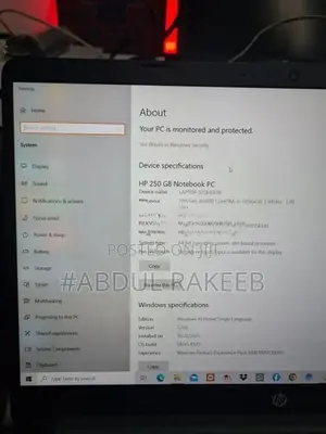 HP 250 G8 Notebook i3 11th Gen