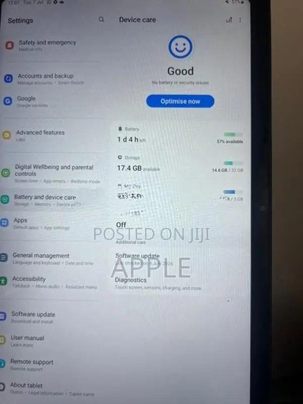 Tab A7