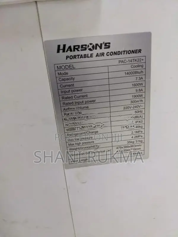 Portable Air Conditioner 12000BTU