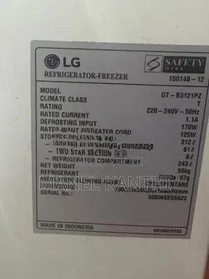LG Smart Inverter Refrigerator