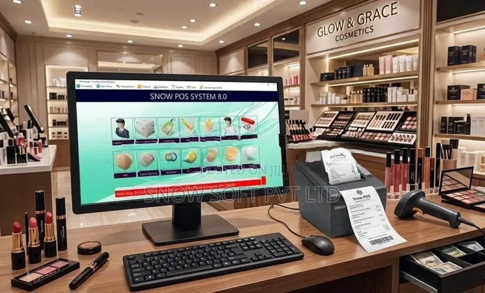 Complete Cosmetic Shop POS System
