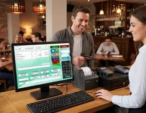 Smart POS for Hotels Restaurants with KOT Room Management