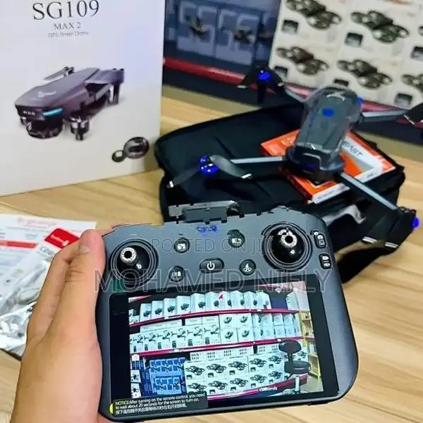 SG109 Max 2 GPS Drone 4K Gimbal Camera Large Screen Remote