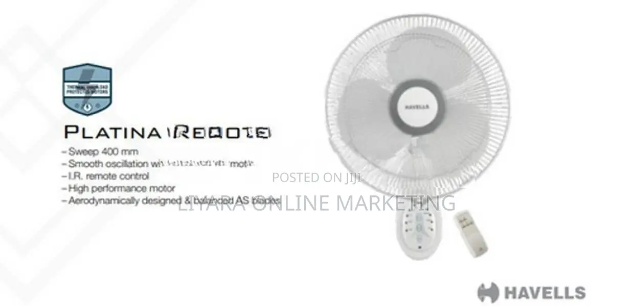 Havells Platina Remote Wall Fan