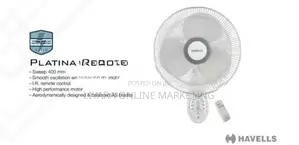Havells Platina Remote Wall Fan