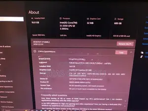 I5 3rd gen Full Set Pc