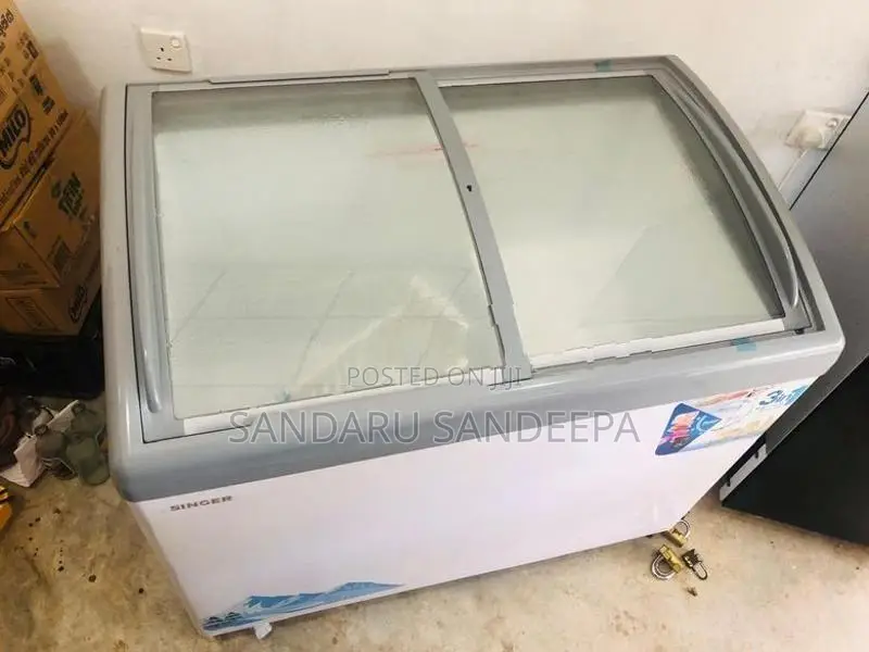 Singer 3 in 1 Multi Model Curved Glass Top Freezer