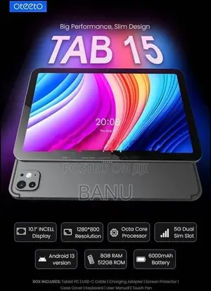 Oteeto Tab 15