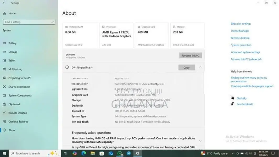 HP Laptop
