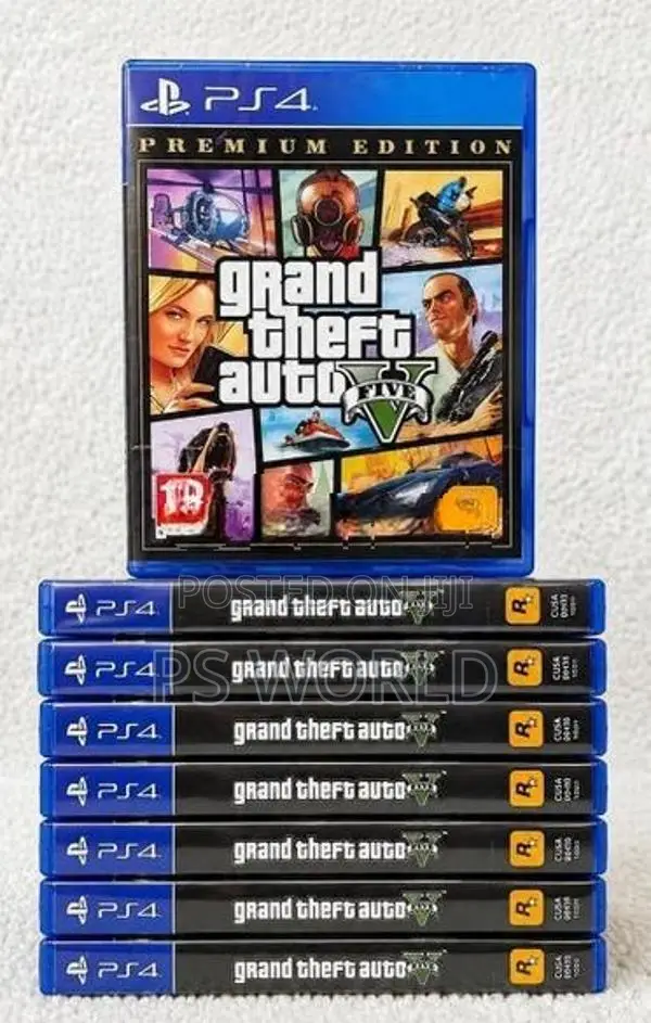 PS4 GTA 5 Premium edition Game