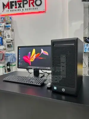HP i3 6th GEN 8GB 500GB 19” WIDE LED MONITOR FULL SET COMPUTER