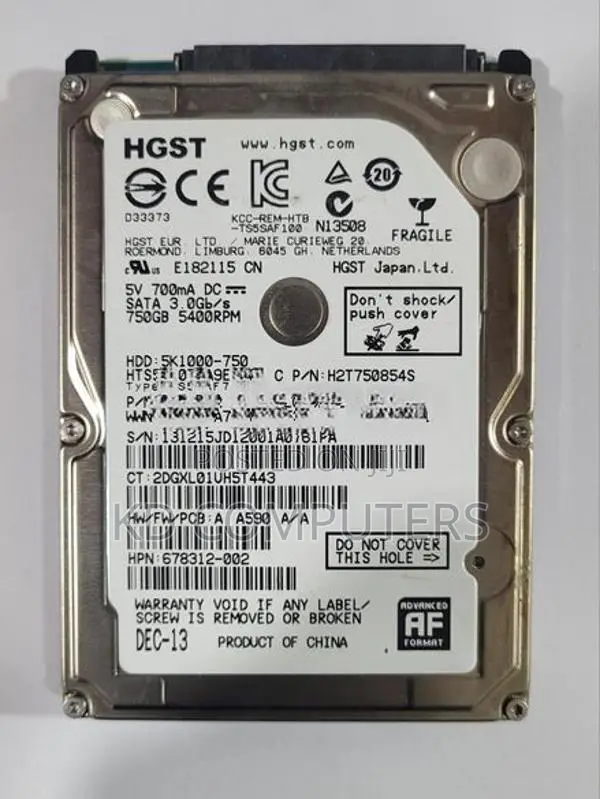 Laptop Hard Disk 1TB