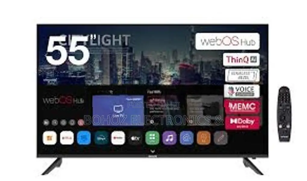 Aiwa 55" Smart Web o s UHD 4K TV WS-558G