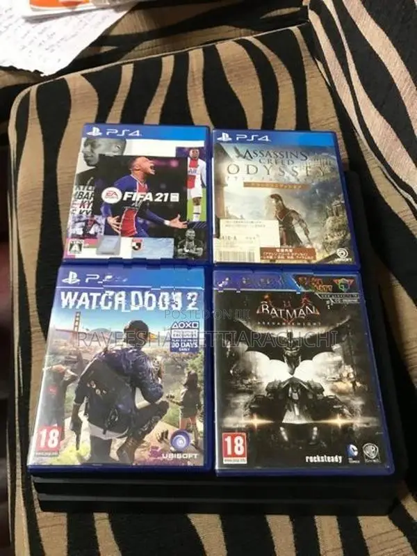 Sony PS4 1TB Pro/Set – Controller + Games