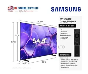 SAMSUNG 55″ Crystal UHD U8000F 4K Smart TV
