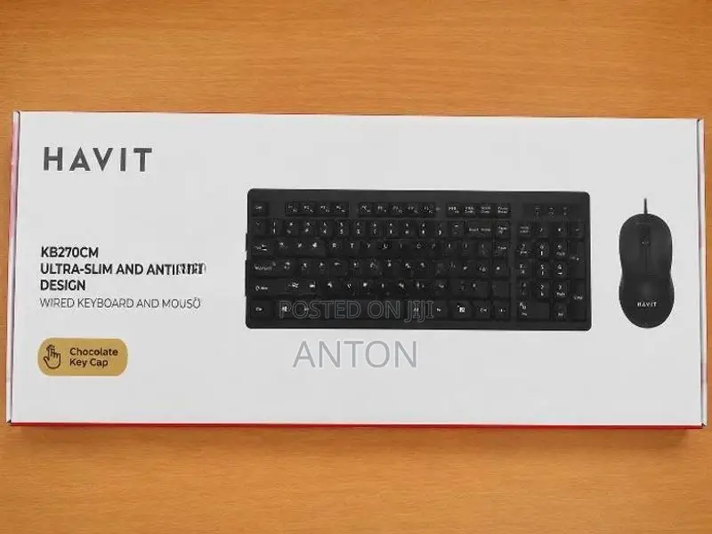Keyboard with Mouse Combo