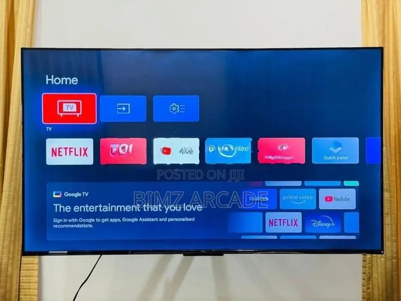 55” INCH TCL 4K UHD SMART TV
