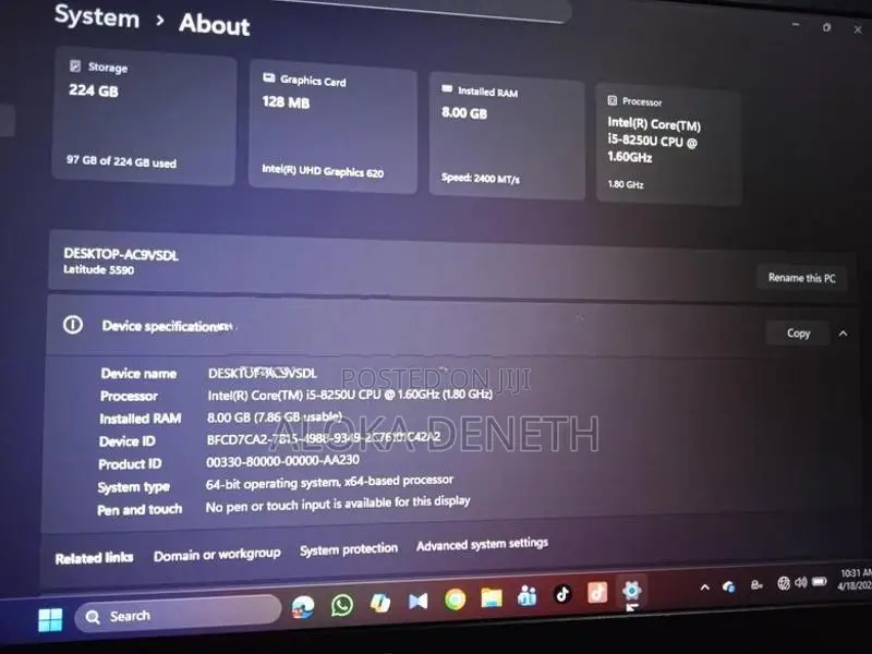 Dell Laptop