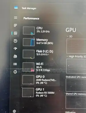 MSI Bravo 15 - Ryzen 5 4600H RX 5500M 8GB RAM 512GB SSD