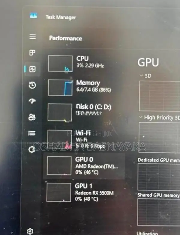 MSI Bravo 15 - Ryzen 5 4600H RX 5500M 8GB RAM 512GB SSD